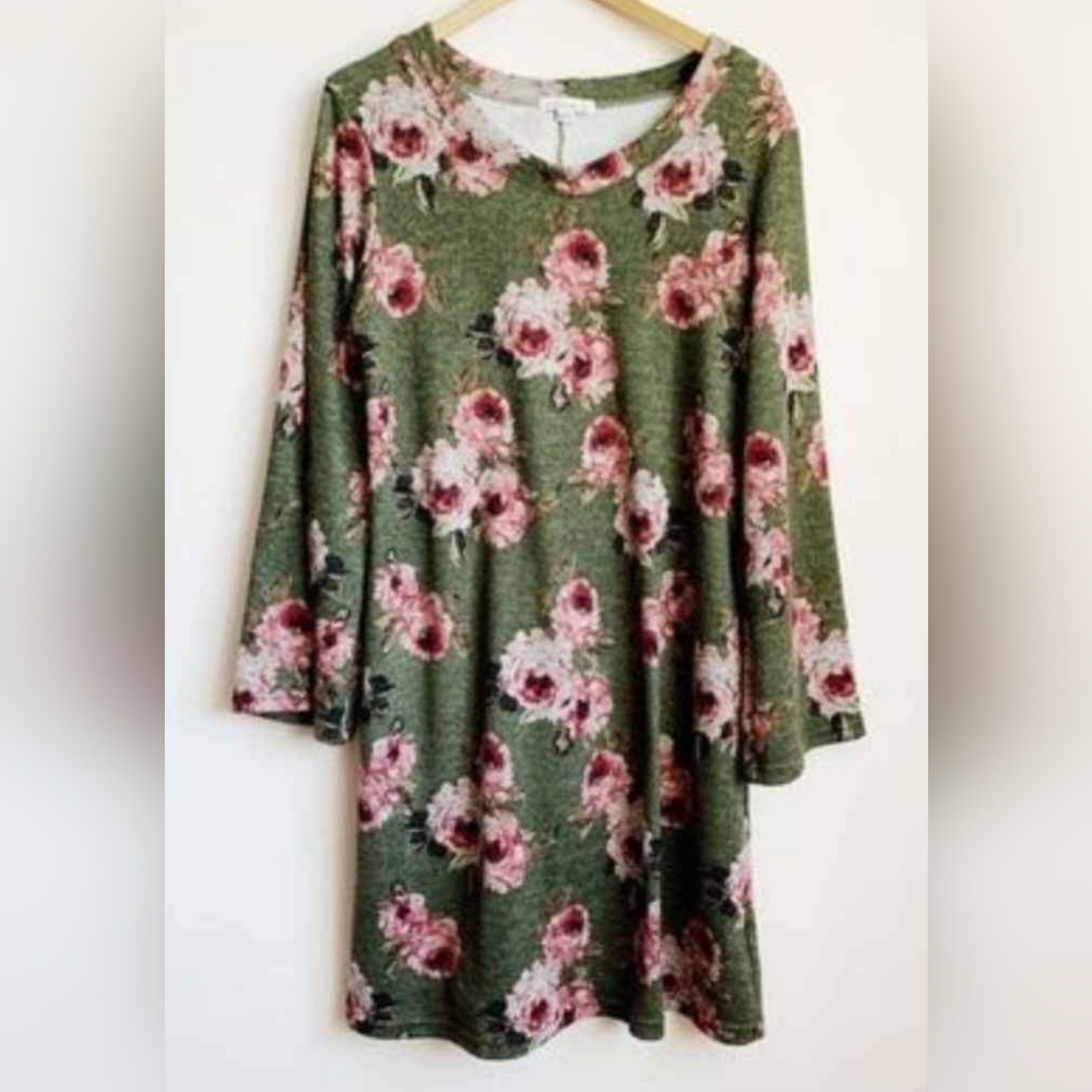 🇨🇦 Made in Toronto Desserts&Skirts Vintage-Inspired Floral Dress with Pockets